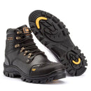 Bota 2190 Preto Látego Bico PVC