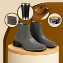 Kit Bota Masculina Texana