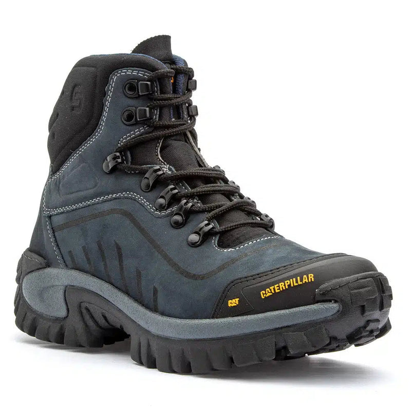 Bota Conquest Azul Nobuck